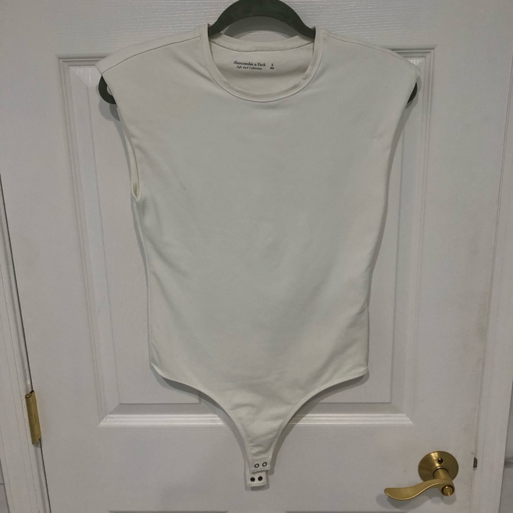 Abercrombie and Fitch white bodysuit